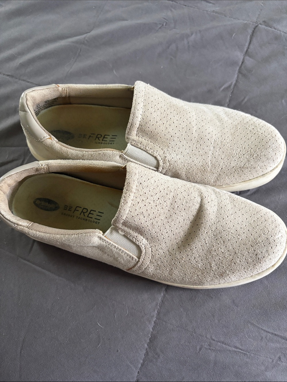 Slip-On Dr.Scholls Casual Shoes in Light Beige